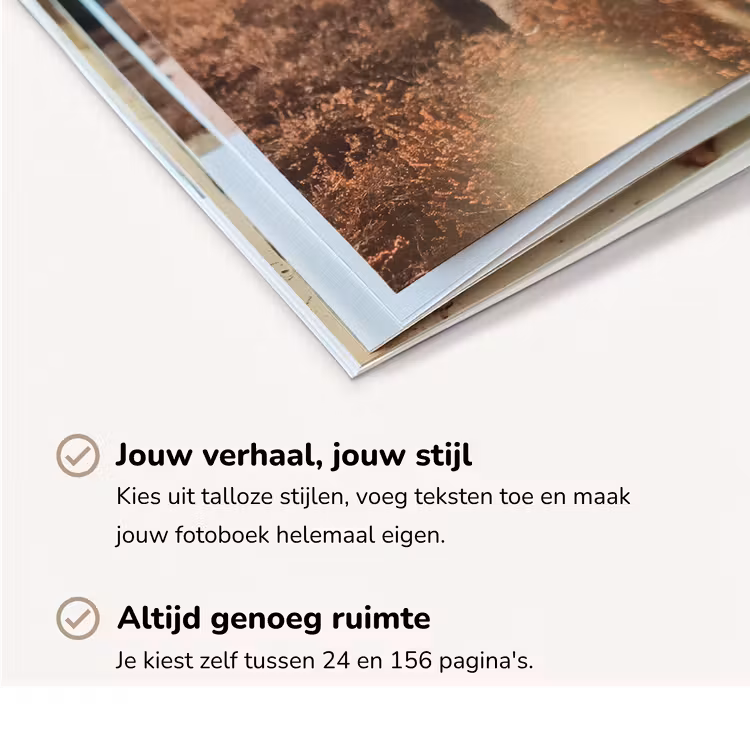 Fotoboek soft cover - Liggend 30x20 cm — 4