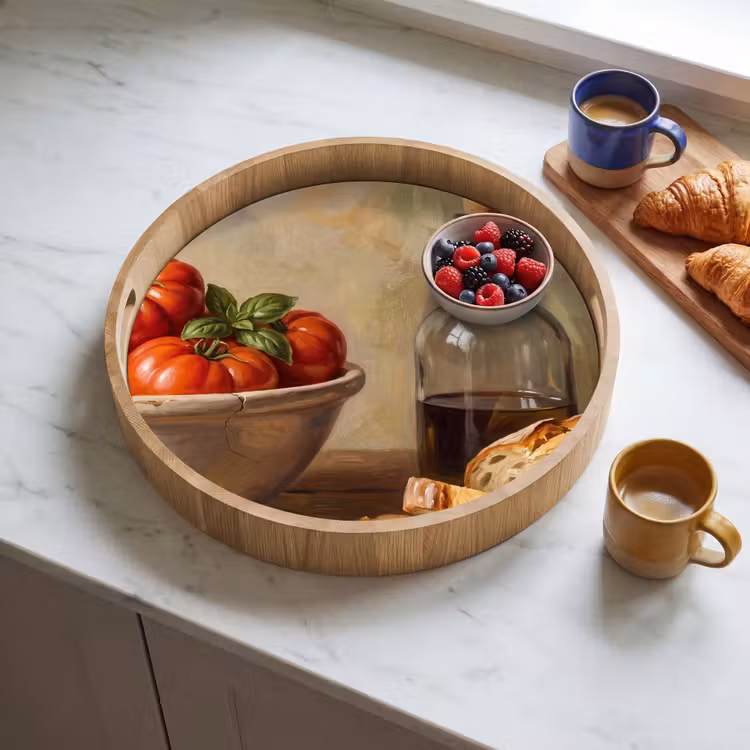 Dienblad - Tomaten - Kom - Eten — 4