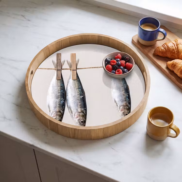 Dienblad - Vis - Hangend - Eten — 4