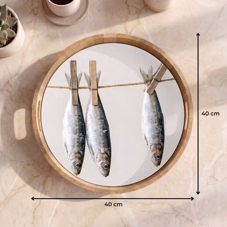 Dienblad - Vis - Hangend - Eten — 9