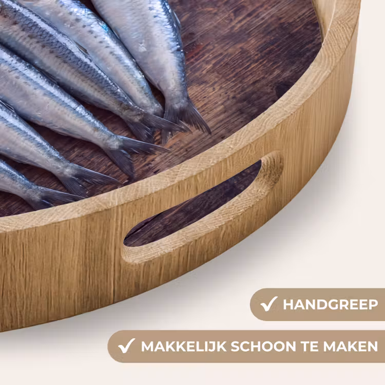 Dienblad - Vis - Hout - Eten — 5