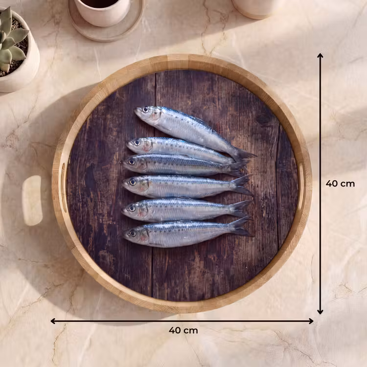 Dienblad - Vis - Hout - Eten — 9