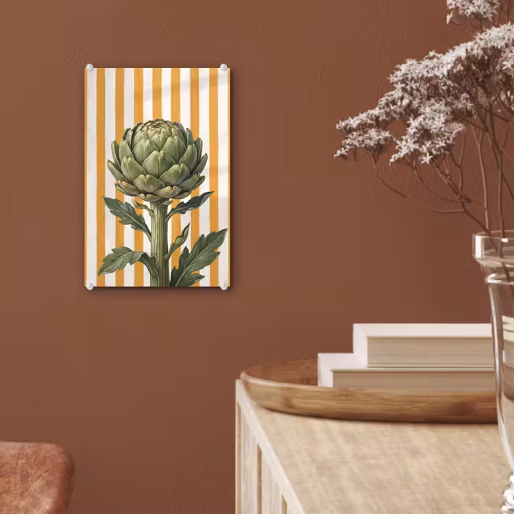 Glas schilderij - Artisjok - Modern - Groente — 6