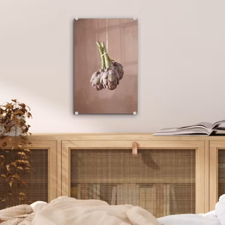 Glas schilderij - Artisjokken - Hangend - Groenten — 5