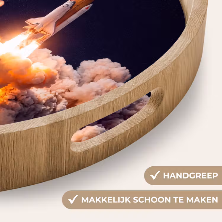 Dienblad - Ruimtevaartuig - Lancering - Sterren — 5
