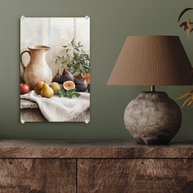 Glas schilderij - Fruit - Kruiden - Landelijk — 4