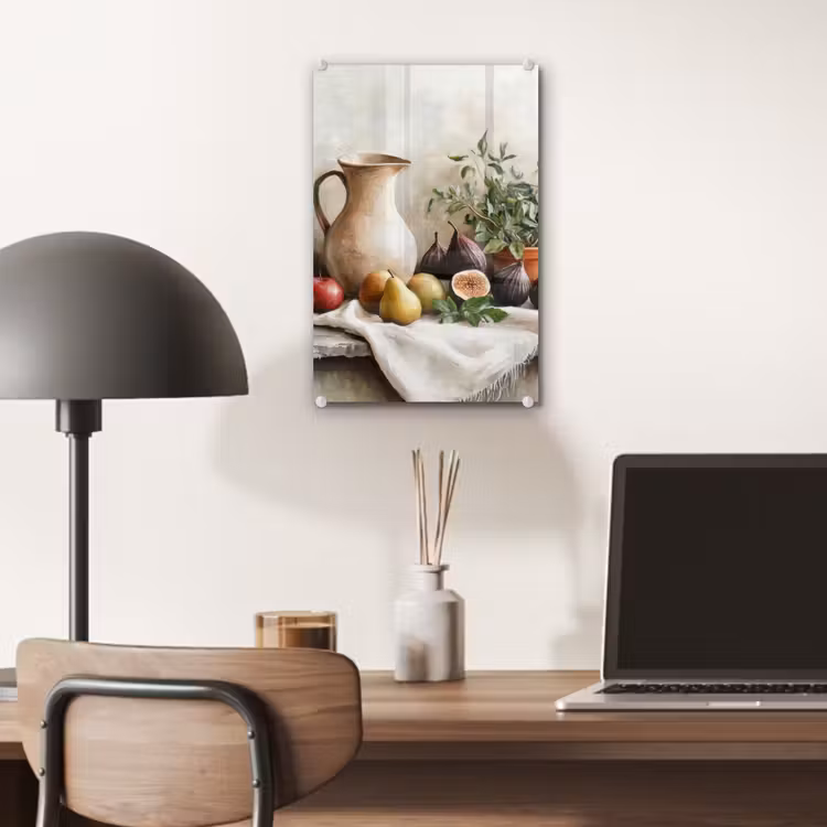 Glas schilderij - Fruit - Kruiden - Landelijk — 7