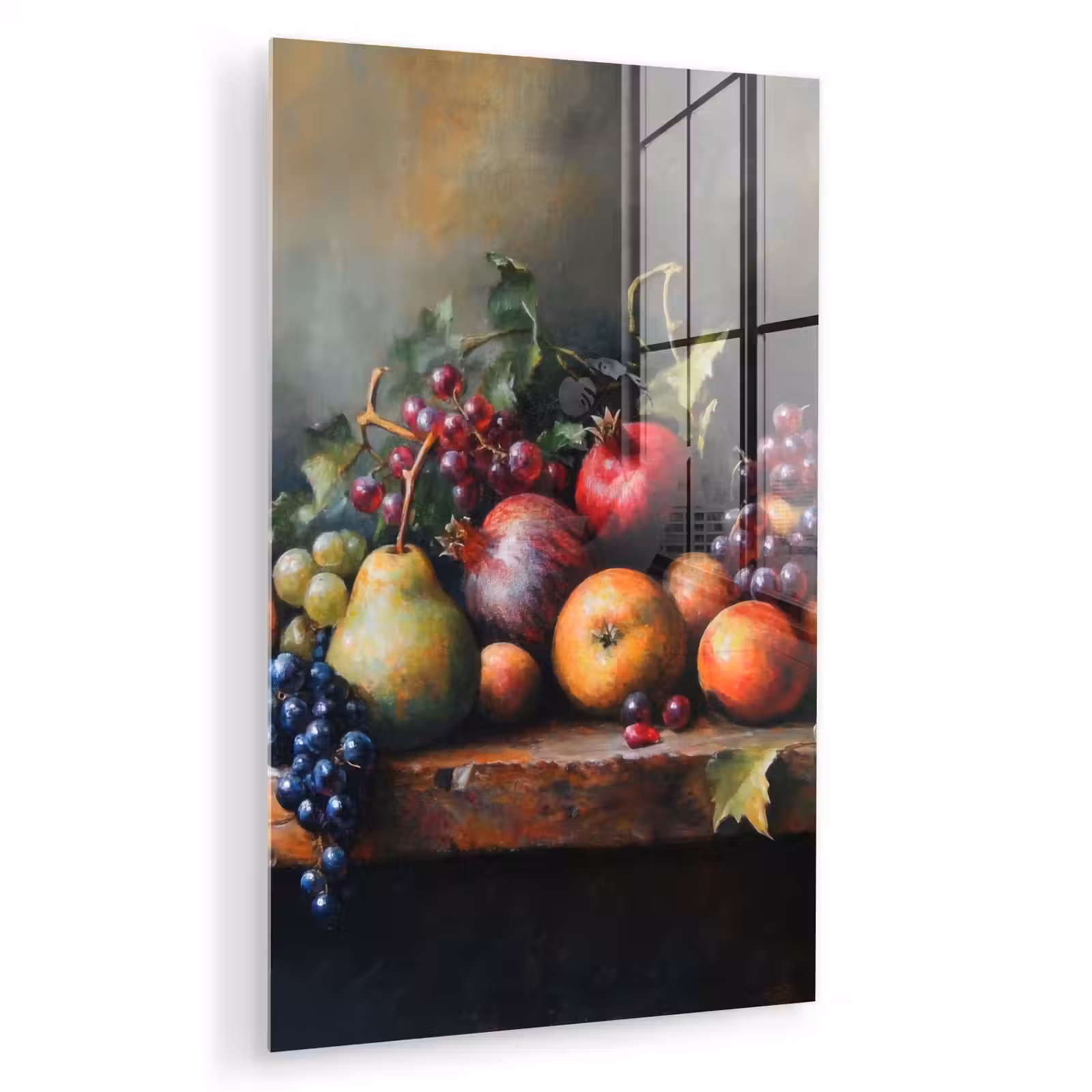 Glas schilderij - Rustiek - Stilleven - Fruit — 1