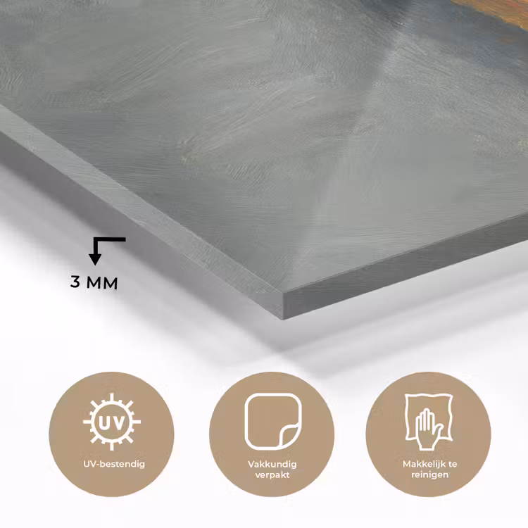Glas schilderij - Hamer - Schilderij - Gereedschap — 3