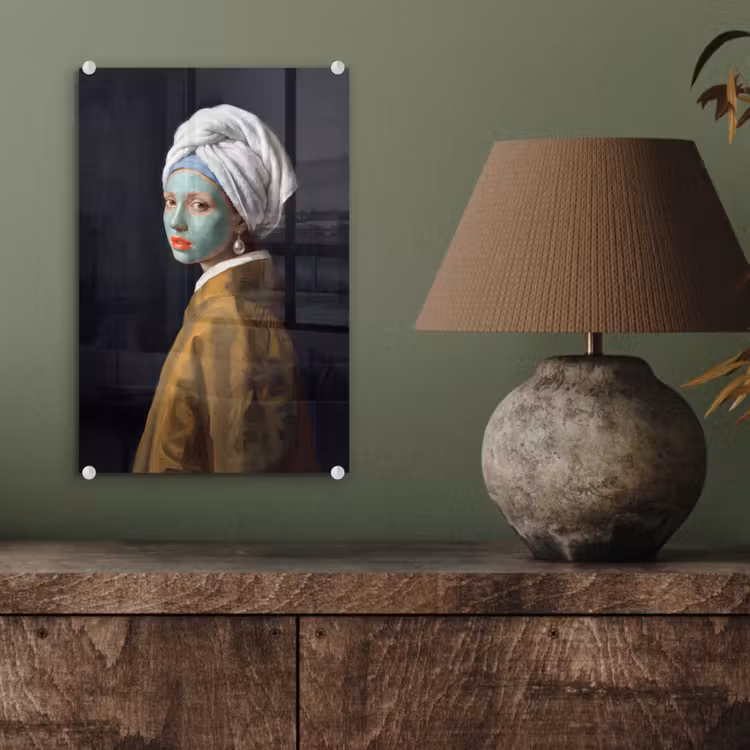 Glas schilderij - Iconisch - Modern - Kleurrijk — 4