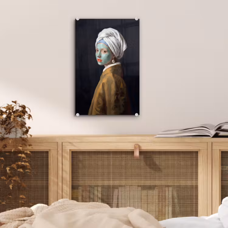 Glas schilderij - Iconisch - Modern - Kleurrijk — 5