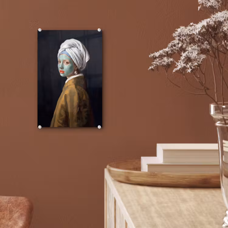 Glas schilderij - Iconisch - Modern - Kleurrijk — 6