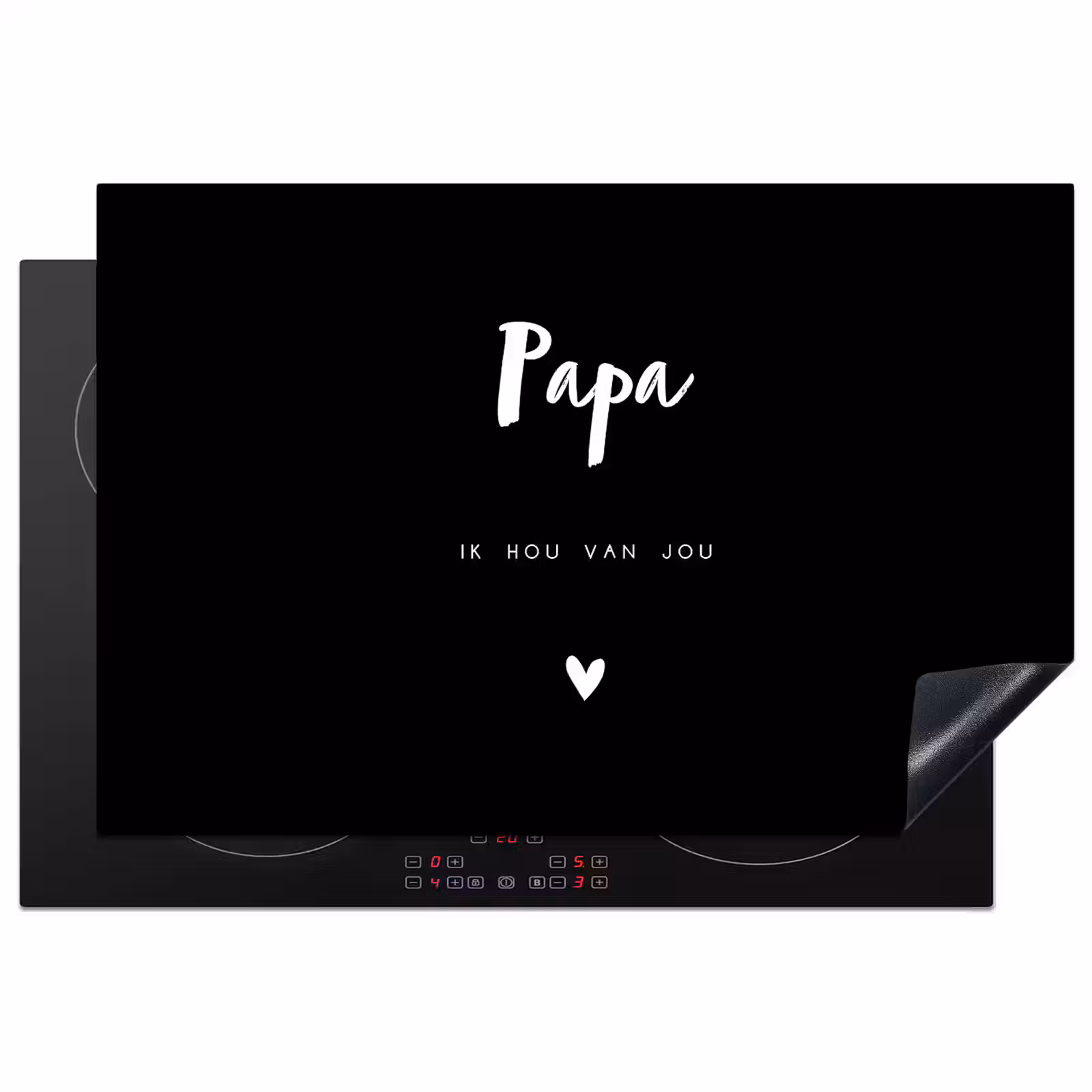 Inductie beschermer - Papa met tekst — 1