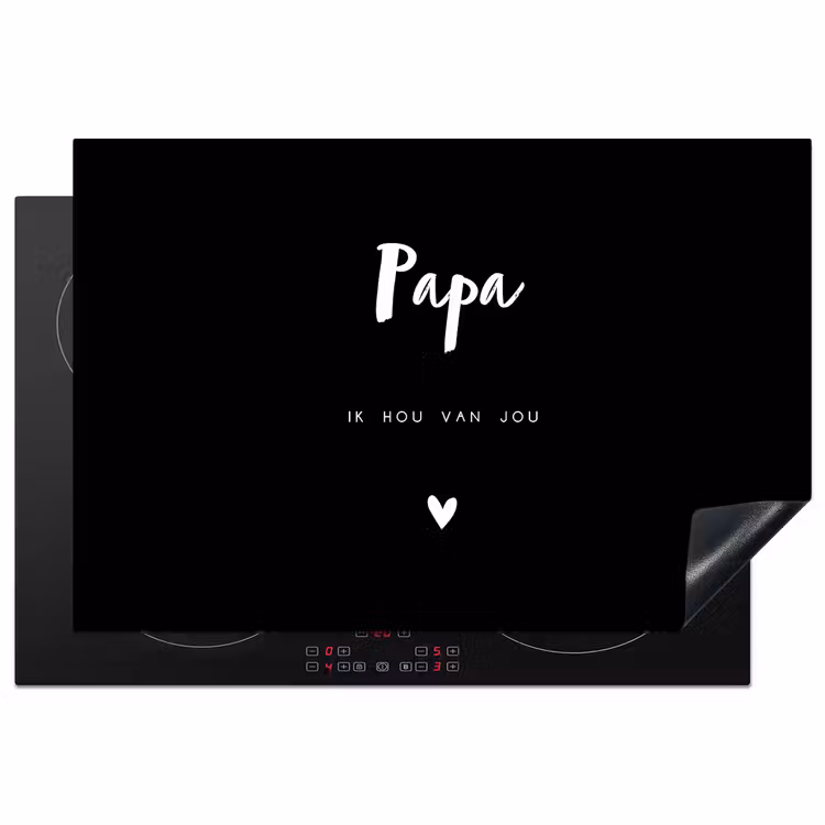 Inductie beschermer - Papa met tekst — 1