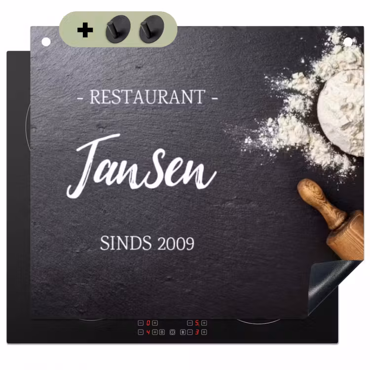 2 in 1 Inductie beschermer - Restaurant — 1