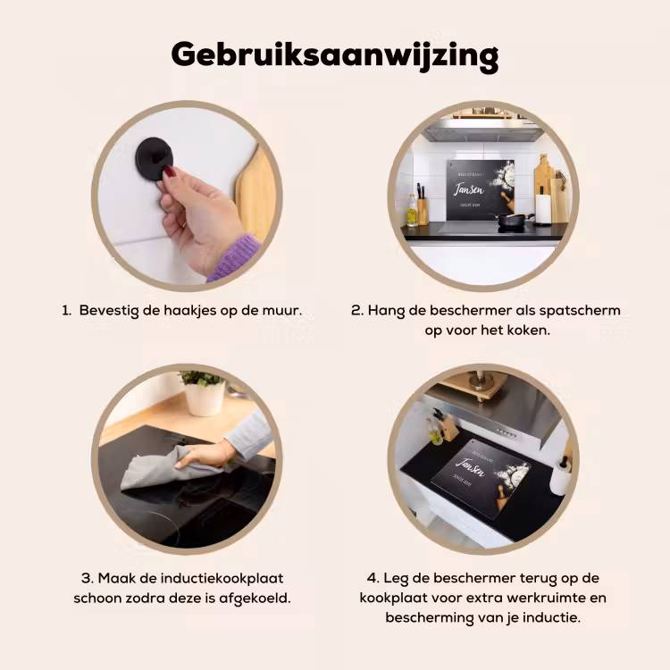 2 in 1 Inductie beschermer - Restaurant — 2