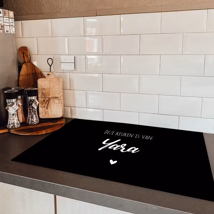Inductie beschermer - Deze keuken is van: — 3