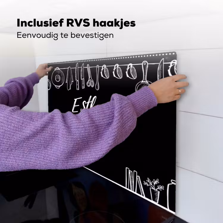 2 in 1 Inductie beschermer - Keuken zwart — 4