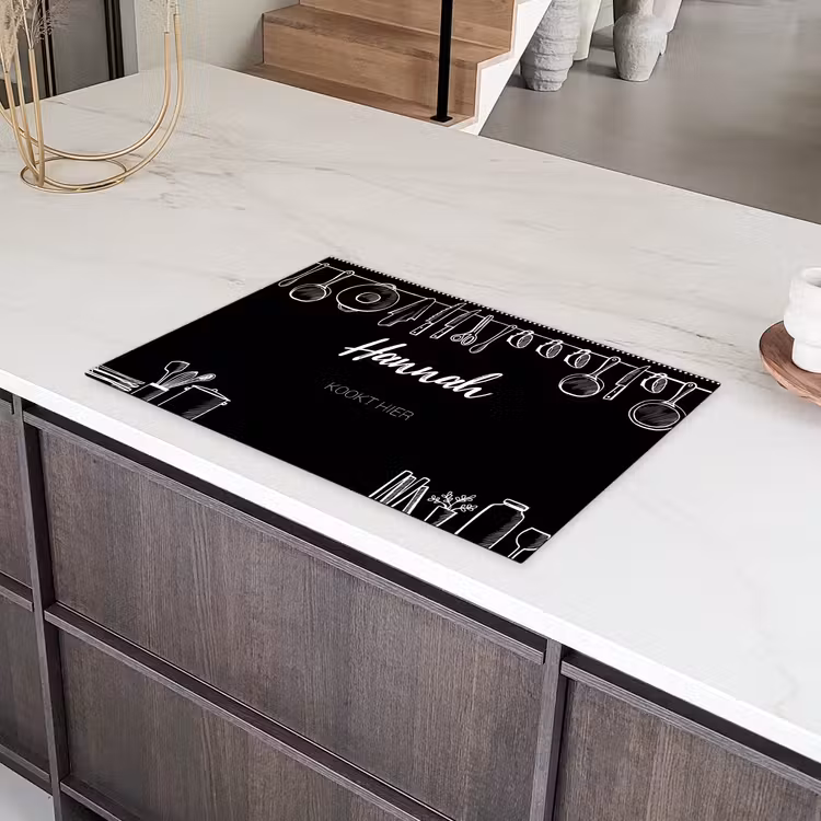 Inductie beschermer - Keuken zwart — 4