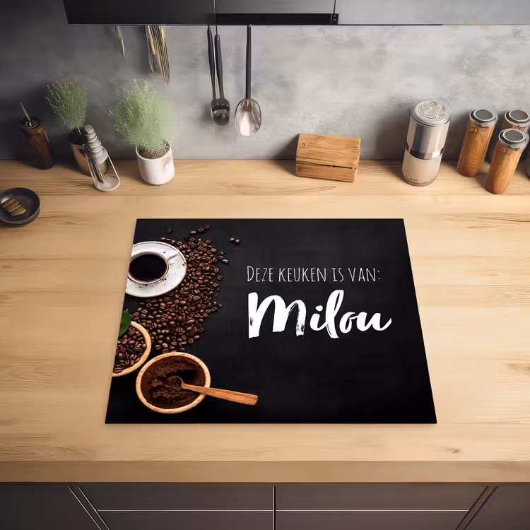 Inductie beschermer - Koffie — 4