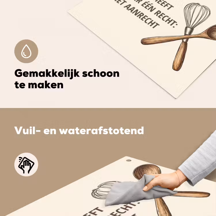 2 in 1 Inductie beschermer - Mama heeft maar één recht — 5