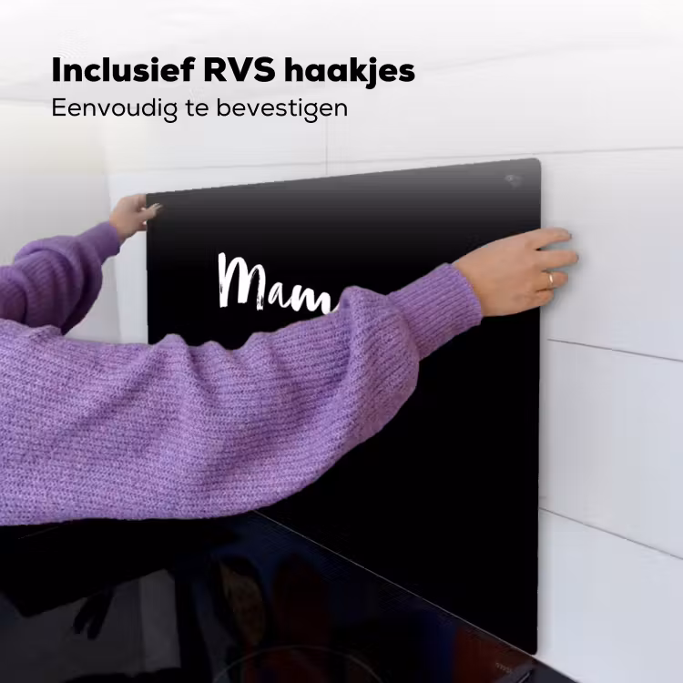 2 in 1 Inductie beschermer - Mama met tekst — 4