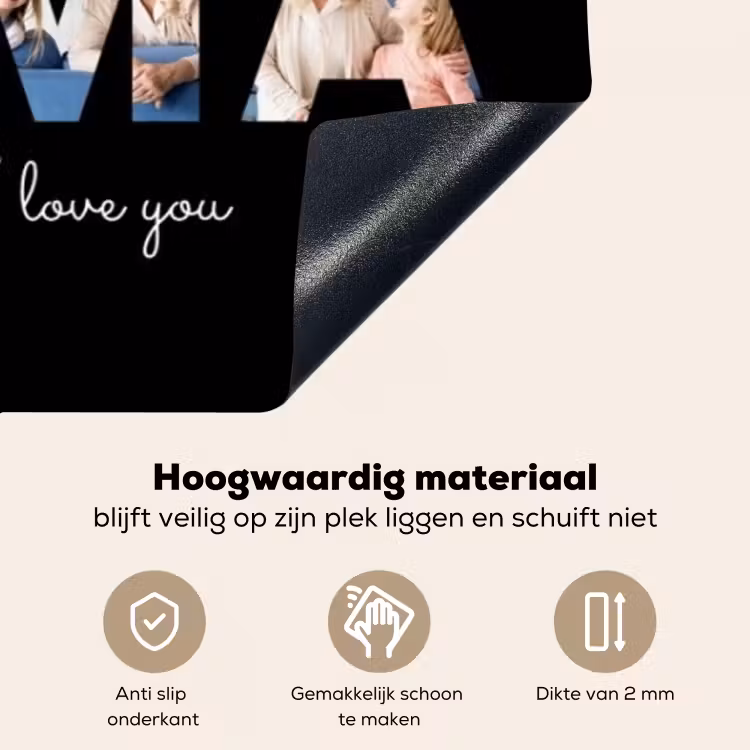 2 in 1 Inductie beschermer - Oma met foto's — 3