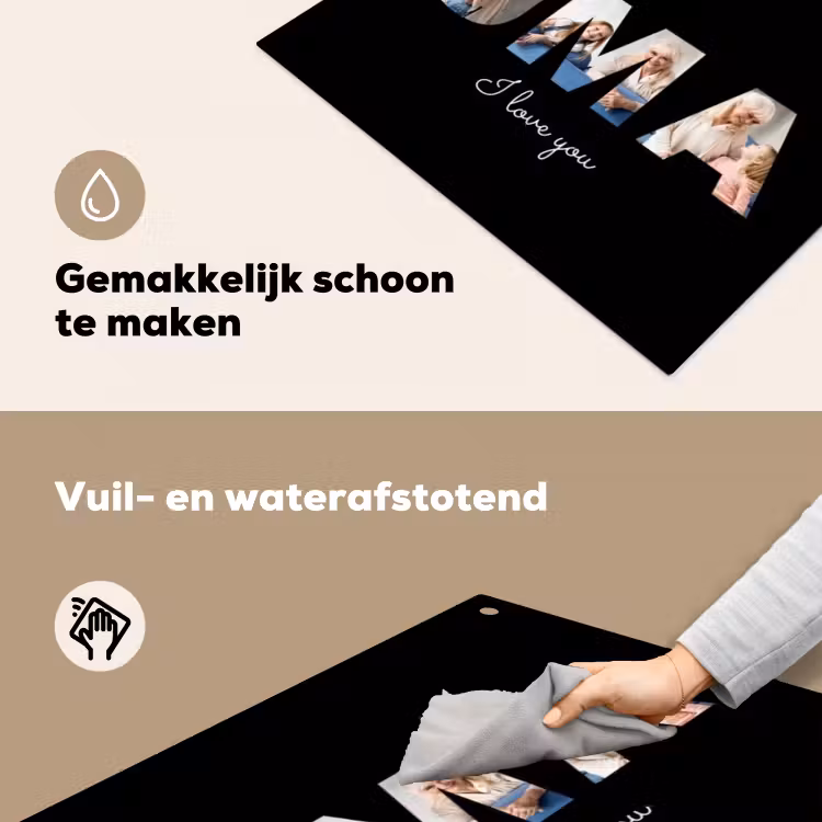 2 in 1 Inductie beschermer - Oma met foto's — 5