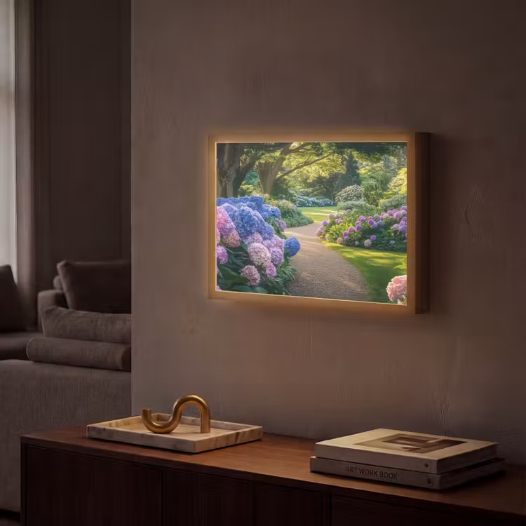 Lightbox - Wandlamp - Hortensia- Park - Pad — 2