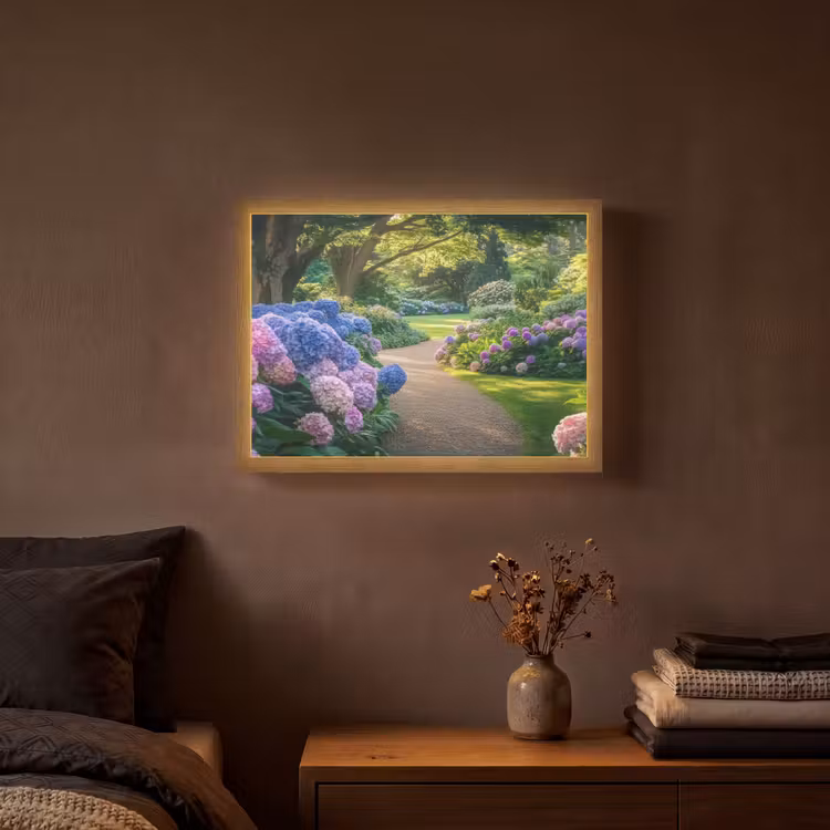 Lightbox - Wandlamp - Hortensia- Park - Pad — 3