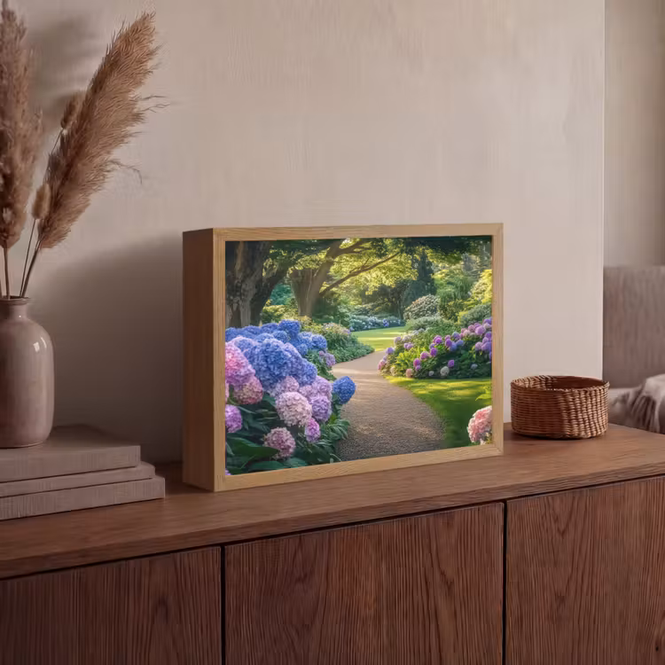 Lightbox - Wandlamp - Hortensia- Park - Pad — 4