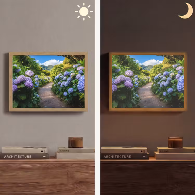 Lightbox - Wandlamp - Hortsensia - Pad - Bloemen — 6