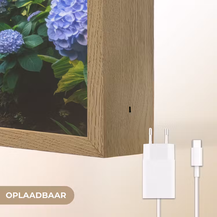 Lightbox - Wandlamp - Hortsensia - Pad - Bloemen — 7