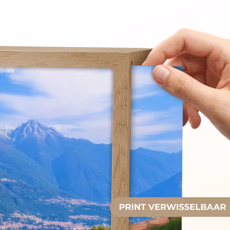 Lightbox - Wandlamp - Lake Como - Italië - Landschap — 5