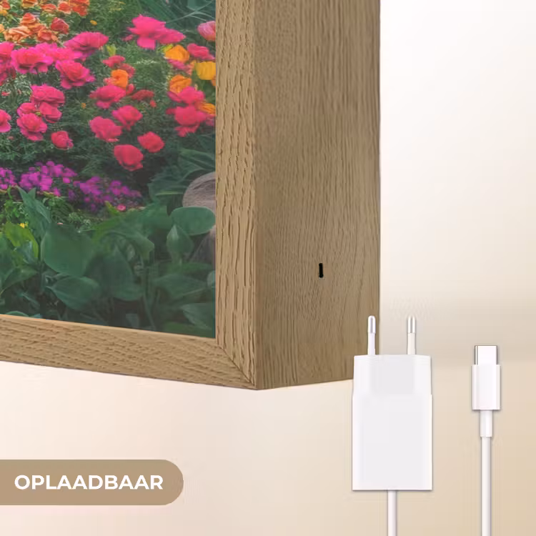 Lightbox - Wandlamp - Park - Bloemen - Tuin — 7
