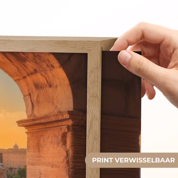 Lightbox - Wandlamp - Colosseum - Rome - Roze Bloemen — 5