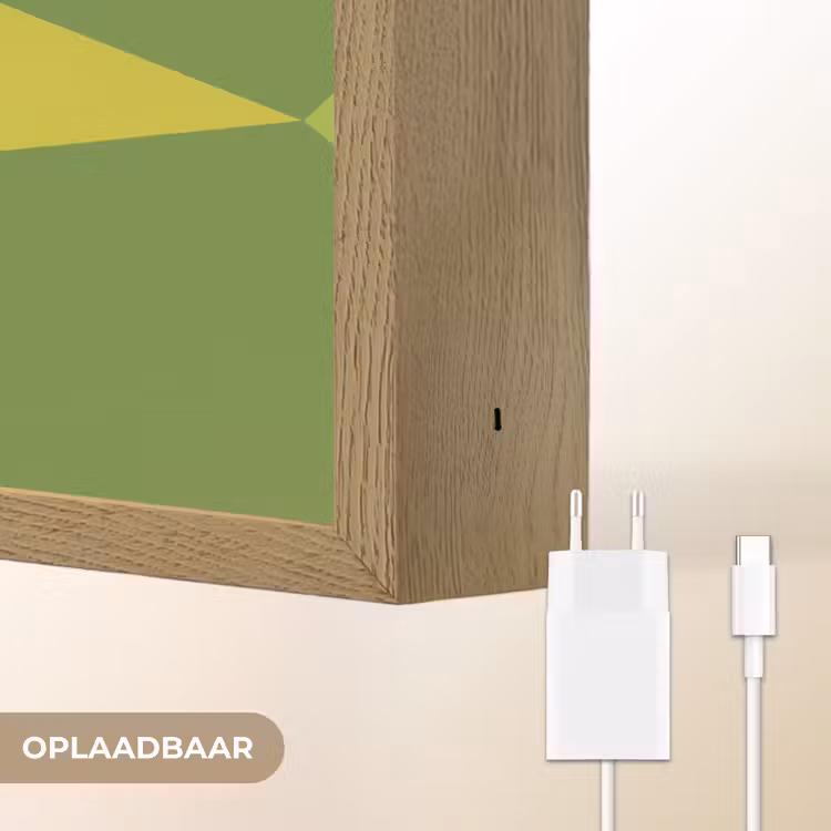 Lightbox - Wandlamp - Papegaai - Groen - Snavel - Abstract — 7
