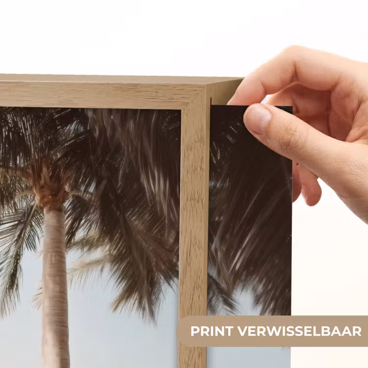 Lightbox - Wandlamp - Hangmat - Palmbomen - Strand - Zee — 5