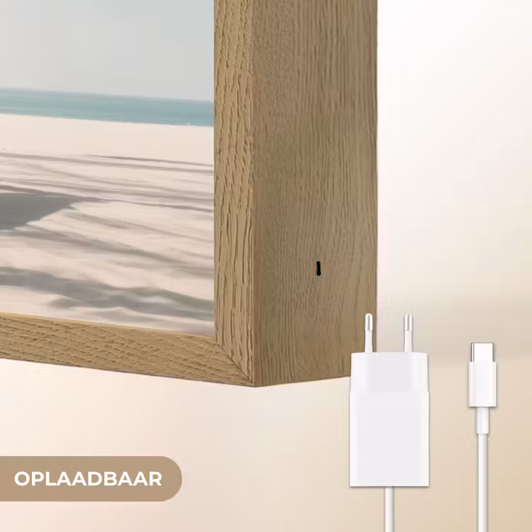 Lightbox - Wandlamp - Hangmat - Palmbomen - Strand - Zee — 7