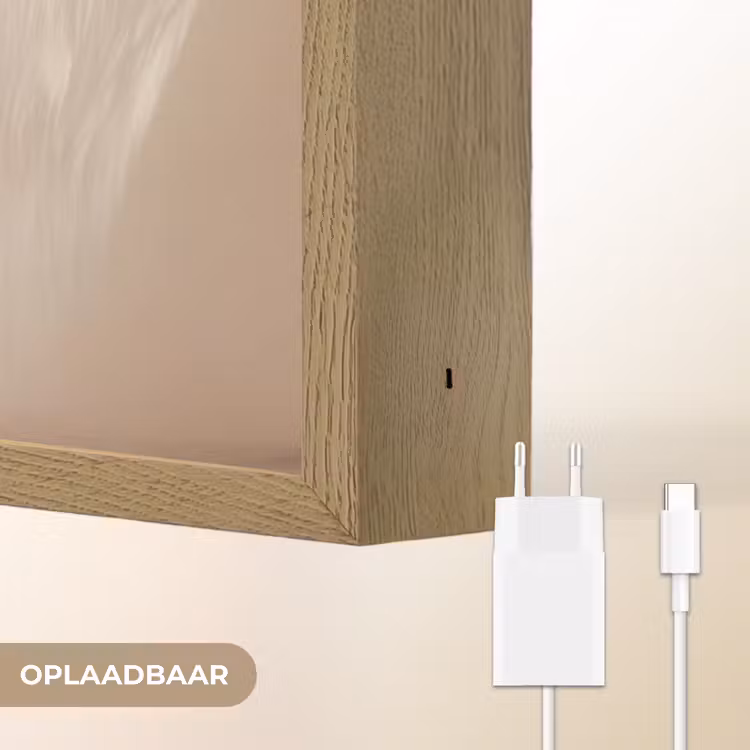Lightbox - Wandlamp - Palmboom - Schaduw - Trap - Beige — 7