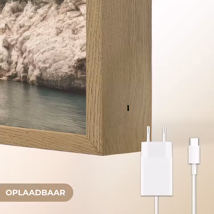 Lightbox - Wandlamp - Rotsen - Zee - Boom - Groen — 7
