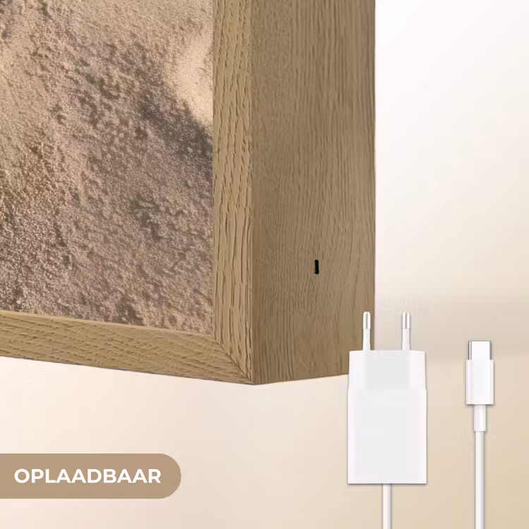 Lightbox - Wandlamp - Gezichtje - Zon - Zand - Getekend — 7