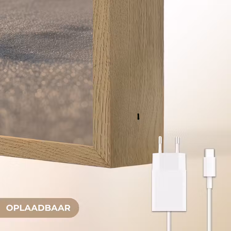 Lightbox - Wandlamp - Glazenfles - Post - Zee - Zand — 7