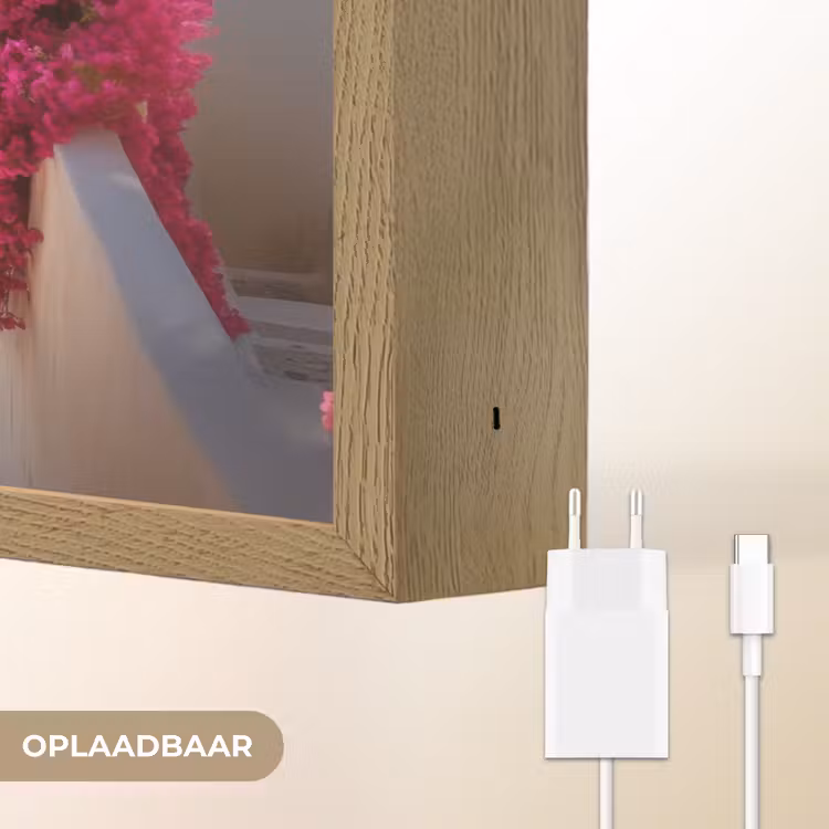 Lightbox - Wandlamp - Santorini - Bloemen - Griekenland — 7