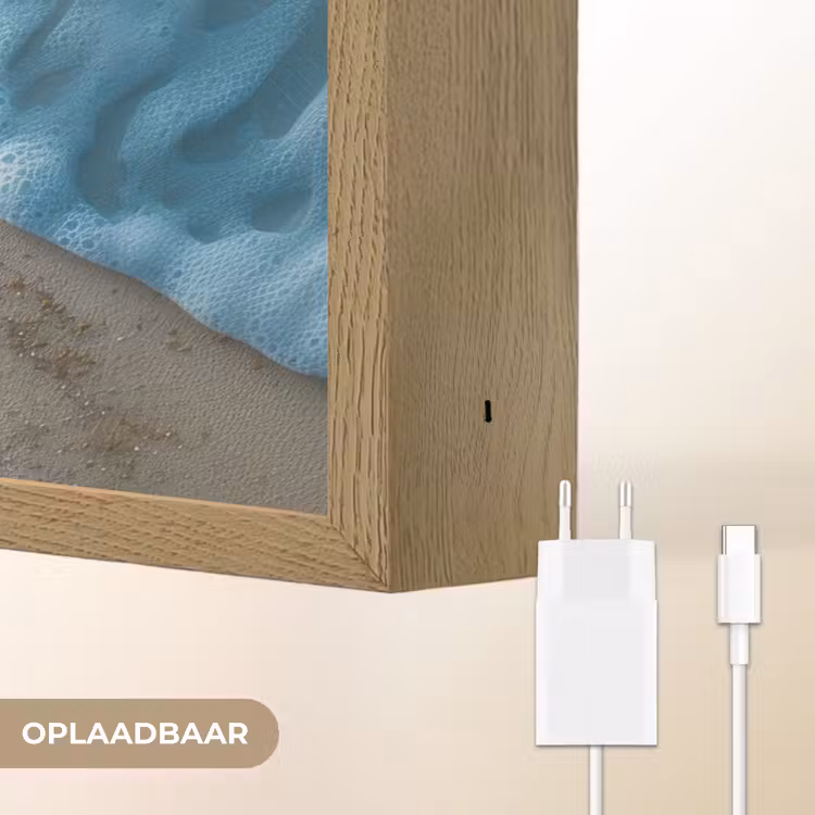 Lightbox - Wandlamp - Zeesterren - Zand - Zee - Blauw — 7
