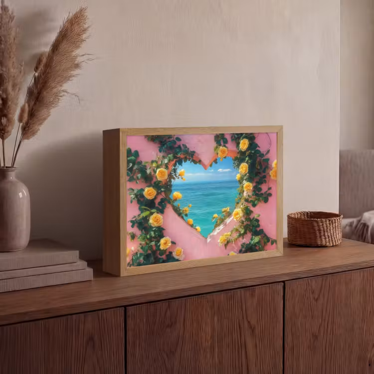 Lightbox - Wandlamp - Hart - Zee - Muur — 4
