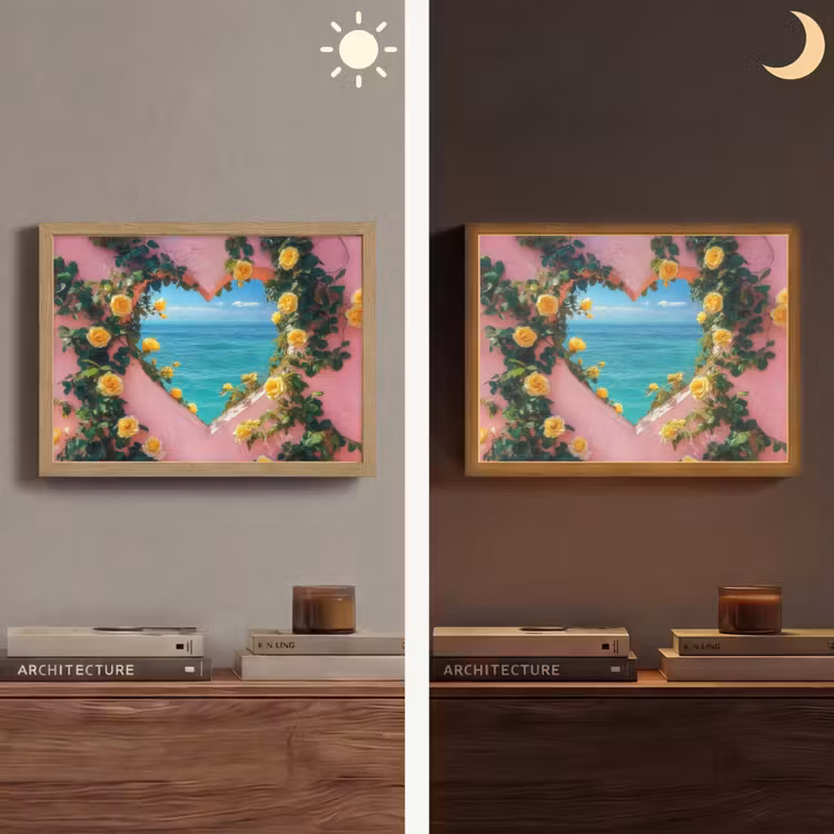 Lightbox - Wandlamp - Hart - Zee - Muur — 6