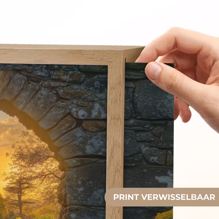 Lightbox - Wandlamp - Poort - Planten - Zonsondergang — 5