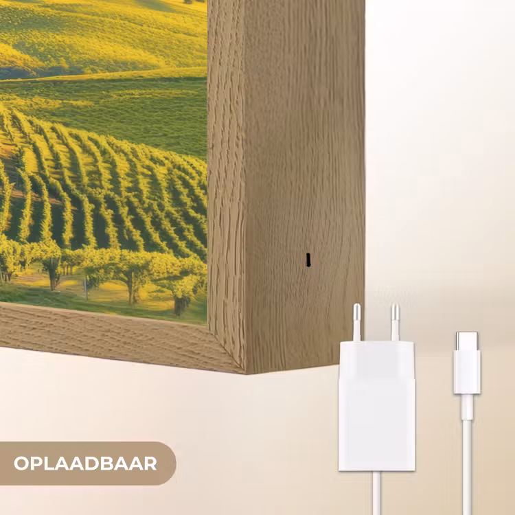 Lightbox - Wandlamp - Toscane - Landschap - Wijngaarden — 7