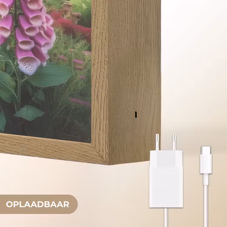 Lightbox - Wandlamp - Vingerhoedskruid - Bloemen - Tuin — 7